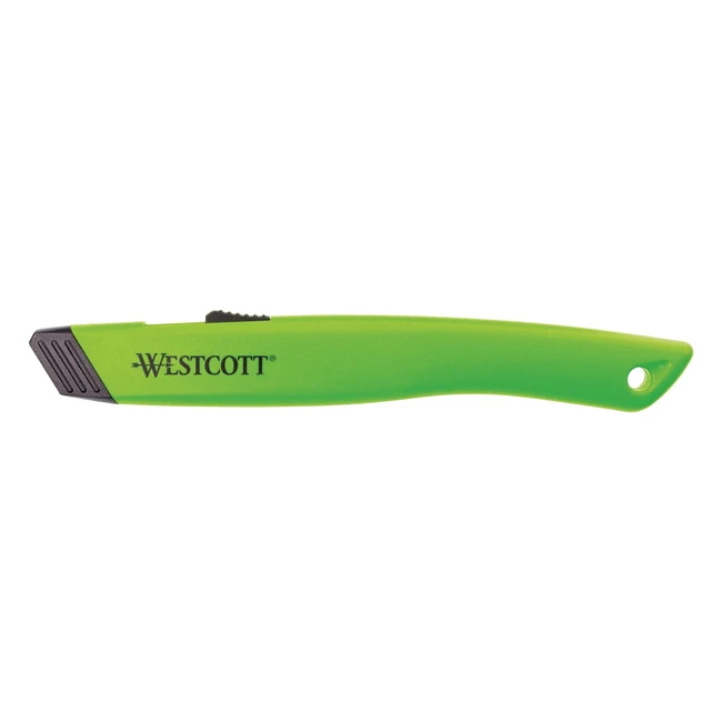 Cuchilla de Seguridad Westcott E16475-00 Cermica Verde - Hojas Afiladas y Segu
