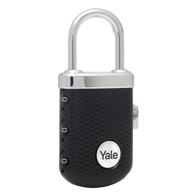 Candado de Viaje Yale YP3311231K - Combinacin Segura y Resistente