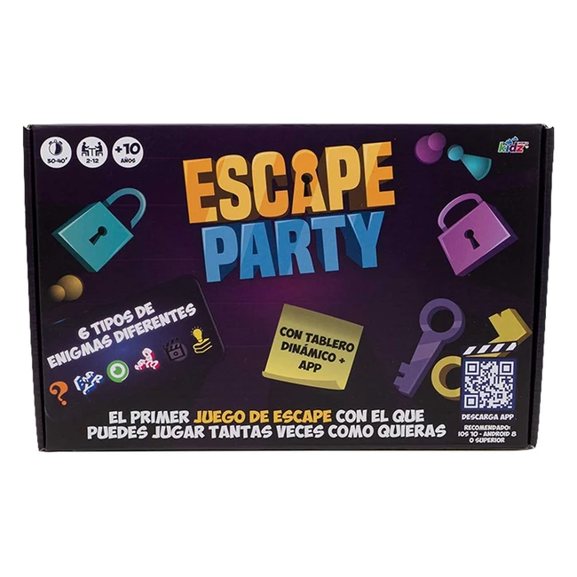 Juego de Escape Room Famosa Party Multicolor 700016636 - Divirtete Resolvien