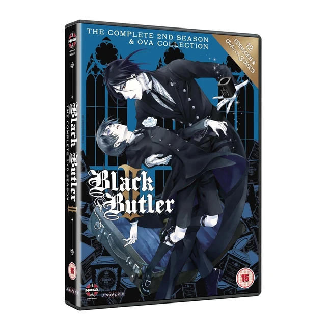 Black Butler Stagione 2 DVD - Edizione Regno Unito - Spedizione Gratuita