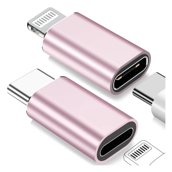 Adattatore da Lighting a USB C per iPhone - Yootech 15 Pro Max Mini - Trasmissio