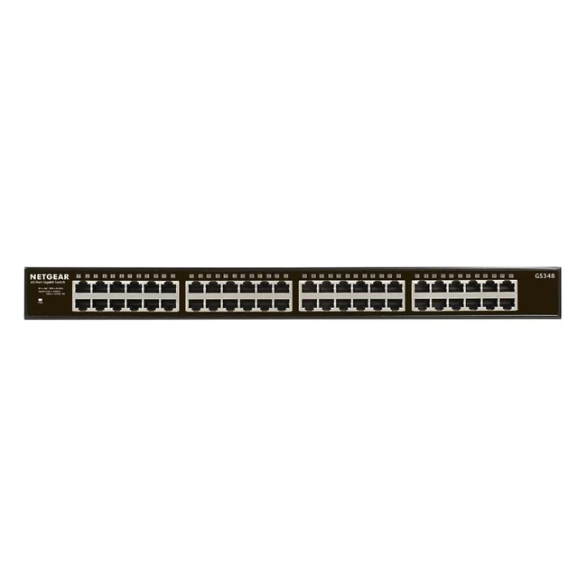 Switch Netgear GS348100EUS 48 Puertos Gigabit Ethernet