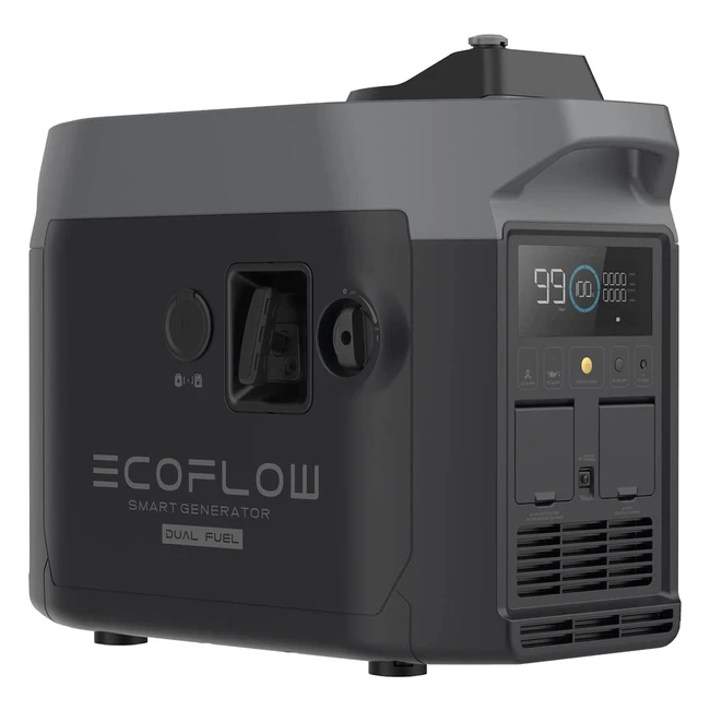 EcoFlow Dual Smart Generator 1800W ACDC Delta Pro Max LCD Display