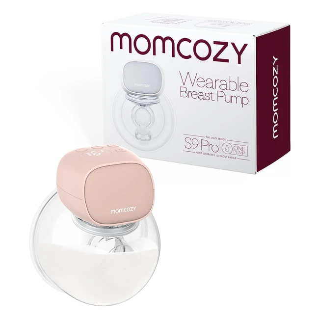 Momcozy S9 Pro Tire-lait lectrique Mains Libres LED 2 Modes 9 Niveaux 24mm