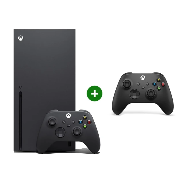 Xbox Series X 1TB inkl Controller - Carbon Black - Schnellste Konsole - Abwrt