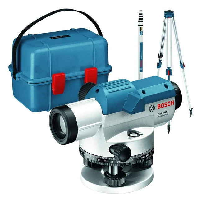 Bosch Professional Optical Level GOL 26D - 26x Magnification - 360 Degrees - Ran