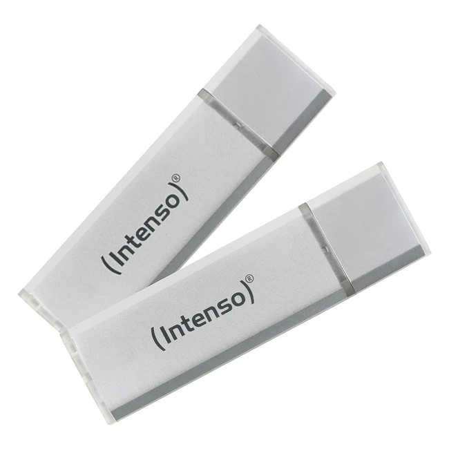 Intenso Ultra Line 2x 64GB USB-Stick 32 Gen 1x1 Silber - Schnelle bertragungsr
