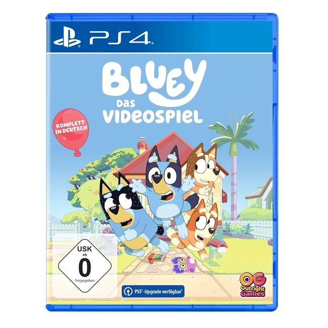 Bluey Videospiel PS4 - Spaß mit Bluey und ihrer Familie - 4 interaktive Abenteuer