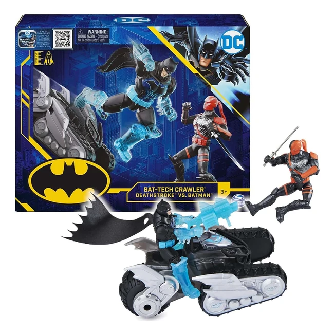 DC Comics Batman Battech Crawler Vehicle - Amazon Exclusive - Batman and Deathst