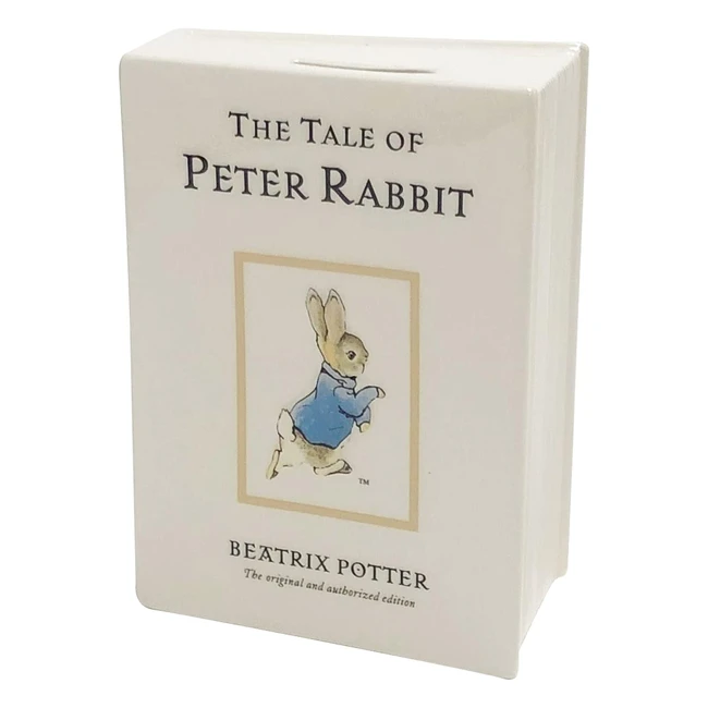 Beatrix Potter Peter Rabbit Money Bank - Gift Idea, Branded Packaging