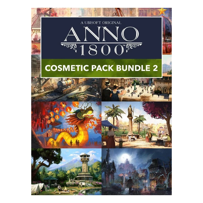 Anno 1800 Kosmetische Pakete Bundle 2 PC Code Ubisoft Connect - Verschönere deine Stadt!