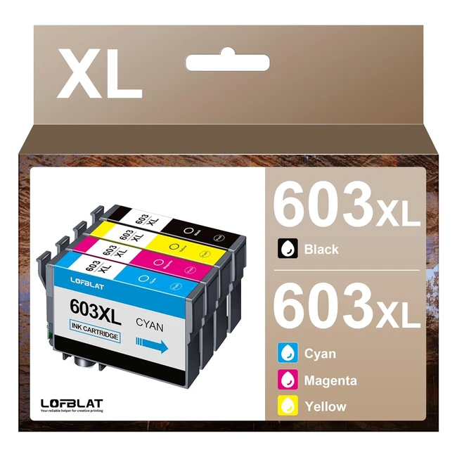 Cartouches dencre Lofblat 603XL compatibles pour Epson 603 XL - XP3100 XP4100 X