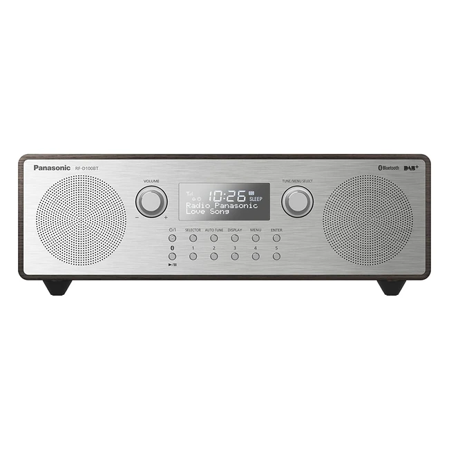 Radio Panasonic DAB/FM RFD100BTEGT - Bluetooth 10W - Ecran LCD - Version Française