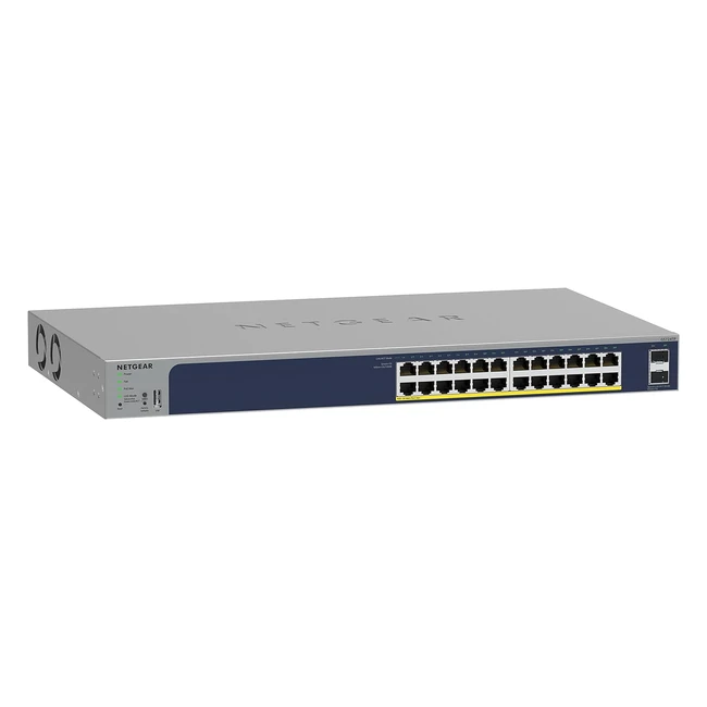 Switch Ethernet PoE Netgear GS724TP V3 26 ports Gigabit Cloud Insight RJ45 24 po