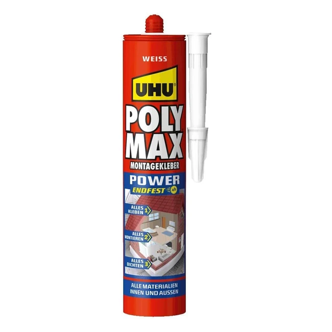 UHU 47230 Poly Max High Grip Express 47820 - Stark elastisch wasserfest