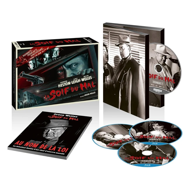La Soif du Mal dition Prestige 4K Ultra HD - 3 Blu-ray  Livre - Qualit Sup