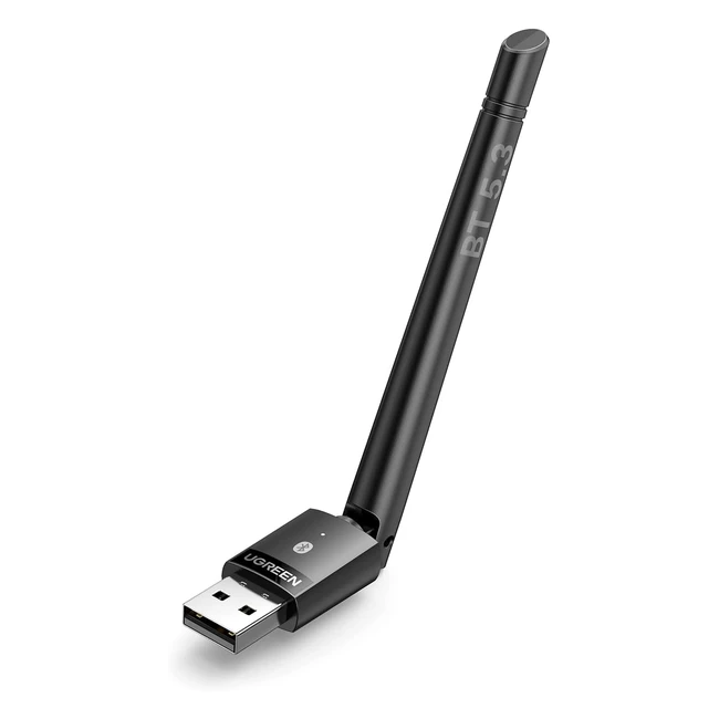 Ugreen Adaptador Bluetooth 53 Antena Alto Rango USB para PC Windows 111081