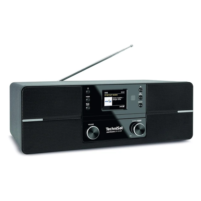 TechniSat Digitradio Digitalradio und CD-Player mit MP3-Funktion