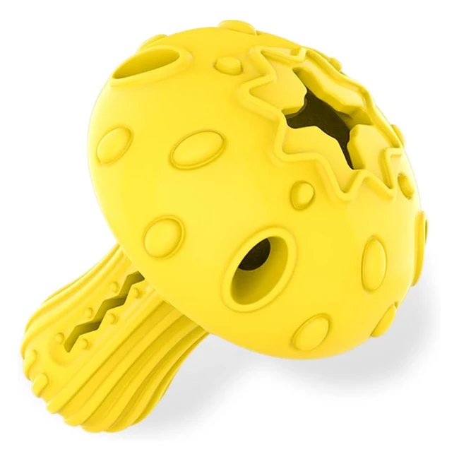 Juguete Masticable Indestructible para Perros - Goma de Hongos - Limpieza Dental - Golosinas Interactivas
