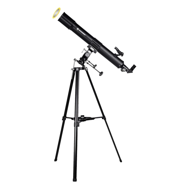 Bresser Taurus 90900 NG Refraktor Teleskop - Einsteiger  Hobbyastronomen - MPMM