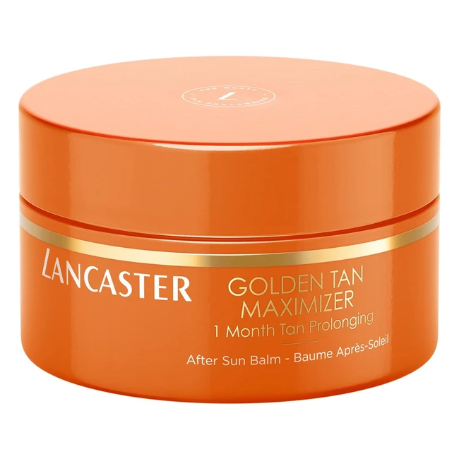 Lancaster Golden Tan Maximizer Balsamo Doposole 200ml - Lenisce Idrata e Nutre