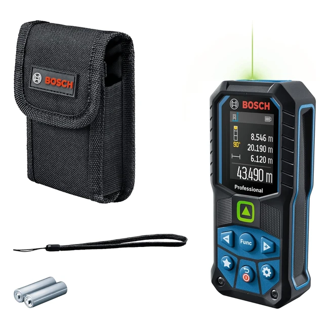 Bosch Professional Distanziometro Laser GLM 5023 G - Sensore Inclinazione - Misu