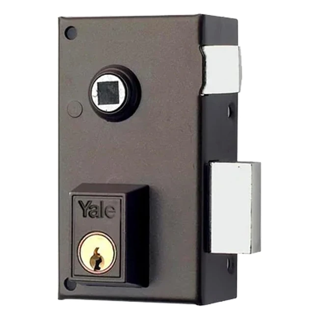 Cerradura Yale 3010063 56BHP60 Derecha Marrn - Entrada 35mm - Seguridad Garant