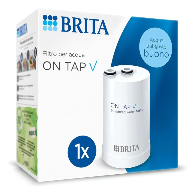 Filtro de Agua Brita On Tap V - 4 Meses de Duracin - Sabor Mejorado - Reduce M