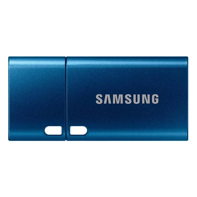 Samsung USB Flash Drive USB C 128GB 400Mbs Read 60Mbs Write USB 3.1 Blau MUF128DAAPC