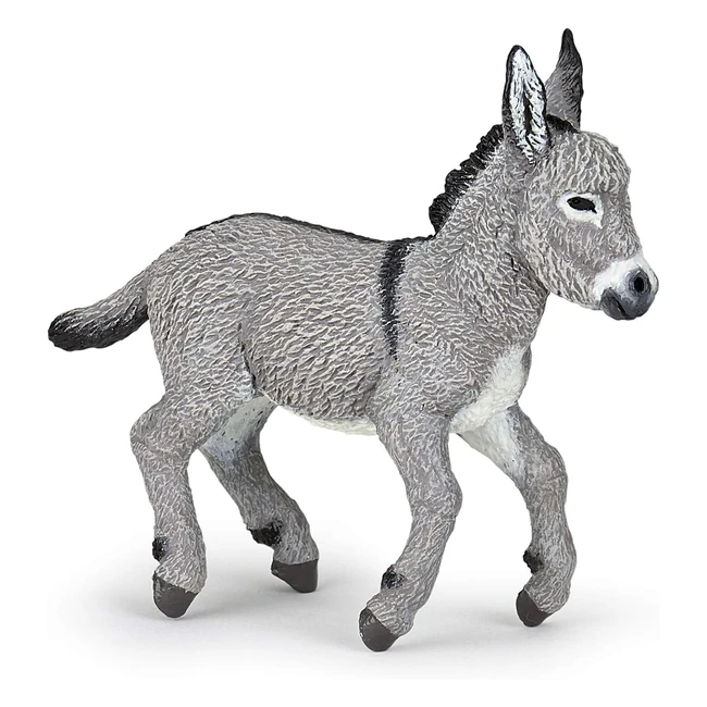 Papo 51177 Esel der Provence Fohlen - Realistische Miniaturfigur fr Kinder ab 