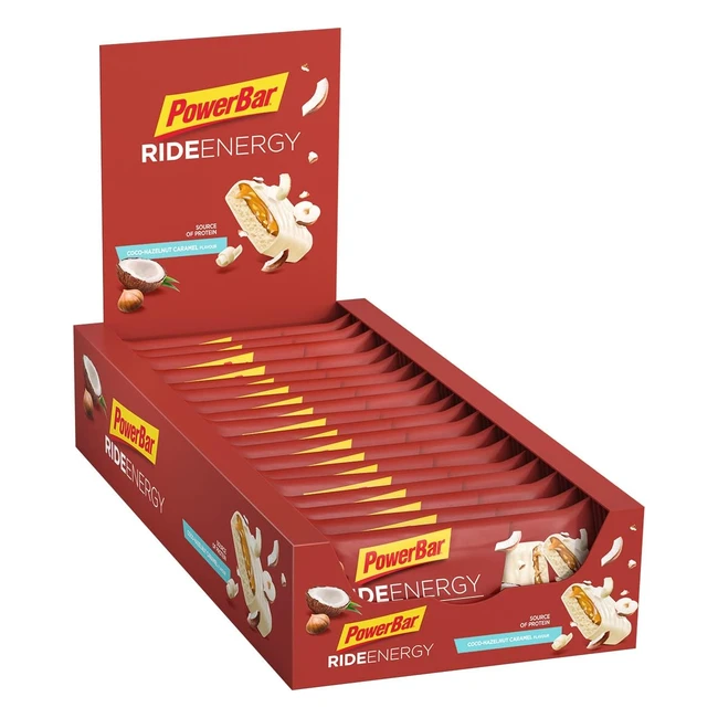 PowerBar Ride Riegel Packung mit 18 x 55 g 990 g pro Packung 21384100 - Energie 