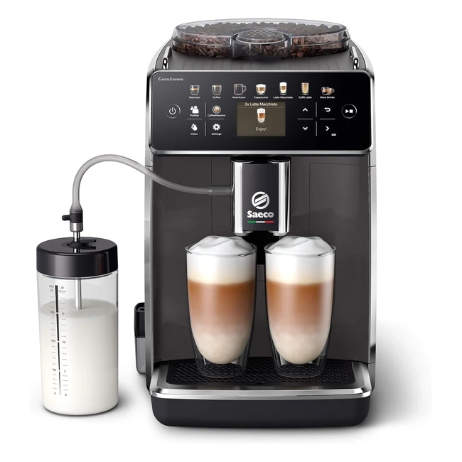 Saeco Granaroma Kaffeevollautomat 14 Kaffeespezialitten intuitives Farbdisplay