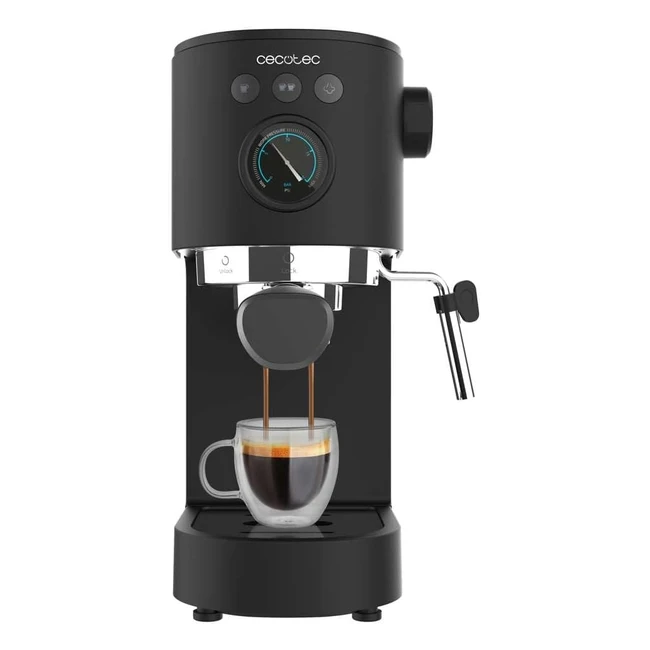 Cecotec Espressomaschine Cafelizzia Fast Pro 1350 W - 20 Bars - Thermoblock - Fo