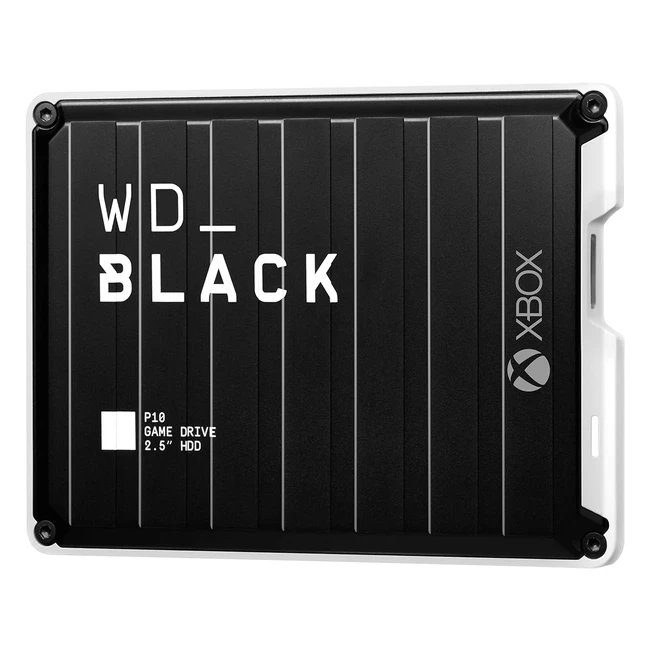 WDBLACK P10 4 To Disque de jeu HDD portable USB 32 Gen 1 - Stockage pour PlayS