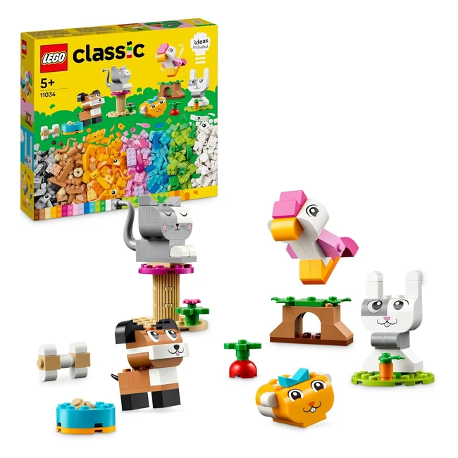 LEGO Classic Animali Domestici Creativi Giocattolo 11034