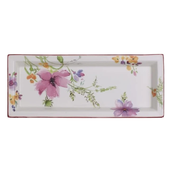 Bol Rectangulaire Mariefleur Villeroy & Boch 1016323846 - Porcelaine Premium Motif Floral Style Rural