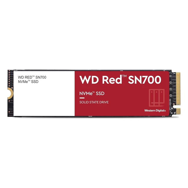 WD Red SN700 250GB NVMe SSD - Prestazioni eccezionali per NAS - Ref 12345