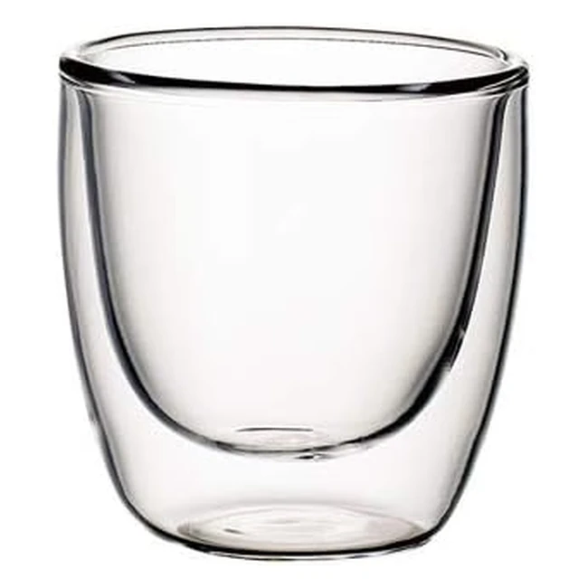 Set 2 bicchieri Villeroy  Boch Artisano 110ml vetro borosilicato trasparente