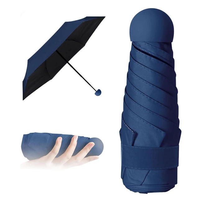 Mini parapluie pliant Vicloon UV  anti-vent compact - Réf.12345