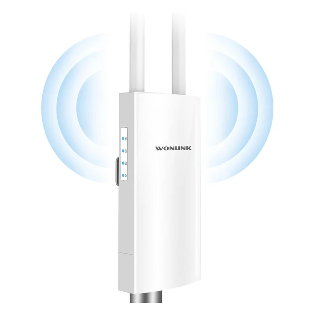 Ripetitore Wifi Esterno 1200mbps Dual Band 5ghz 24ghz Outdoor Access Point con Poe Power