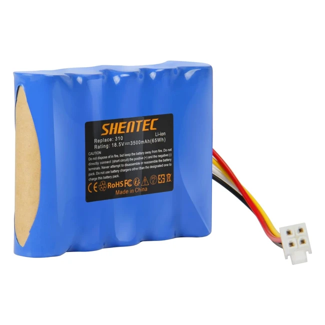 Batterie Shentec Li-ion 18.5V 3500mAh pour Gardena Sileno R100Li R130Li R160Li Automower Husqvarna 310 315