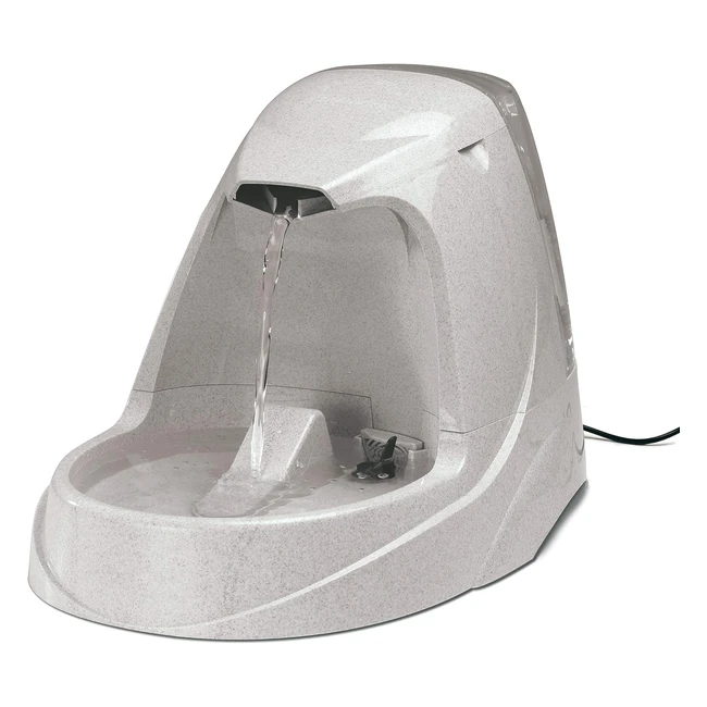 PetSafe Drinkwell Platinum Pet Fountain - Automatic Drinking Fountain for Cats and Dogs - 5L - Filtered Water