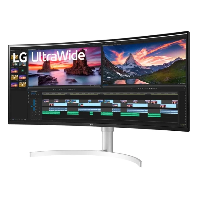 LG UltraWide Curved QHD Monitor 38WN95CPW 9529 cm 38 Zoll AH-IPS Panel AMD FreeS