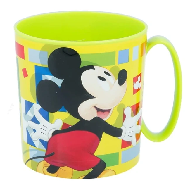 Taza Microondas Disney Mickey Mouse 350ml - Producto Plástico No BPA