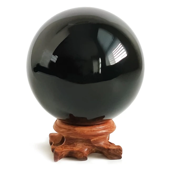Bolas de Cristal Obsidiana Negra 70mm Fengshui Meditacin Curacin Adivinaci