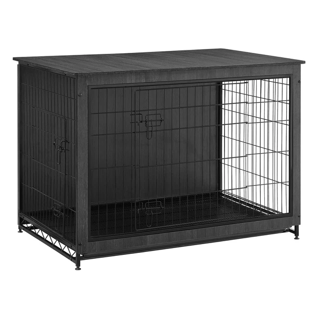 Cage pour chiens FEANDREA table d'appoint niche moderne jusqu'à 36 kg - PFC004B01