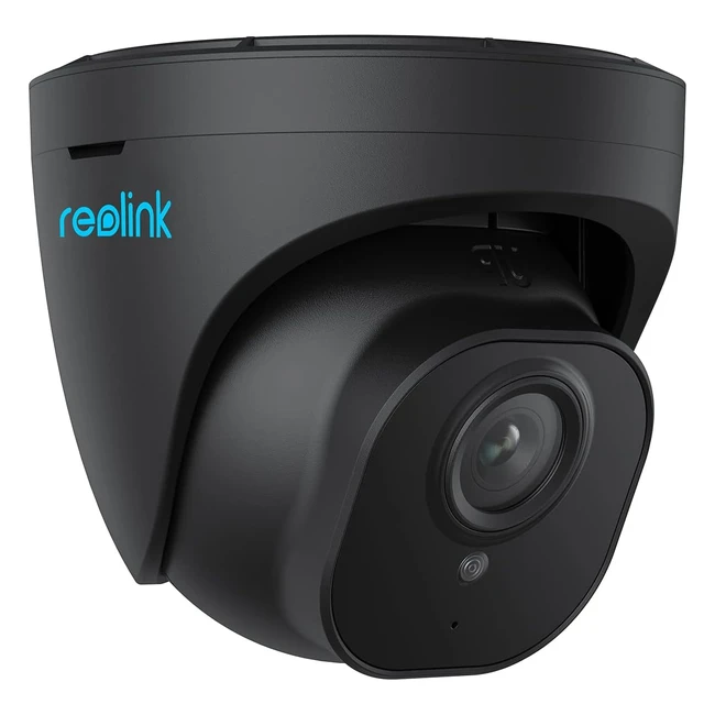 Reolink 5MP POE Überwachungskamera RLC520A Schwarz - Personenautoerkennung, Zeitraffer, IR Nachtsicht