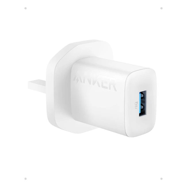 Anker USB Plug Charger 12W Fast Wall Charger Adapter for iPhone 15 Galaxy iPad Air