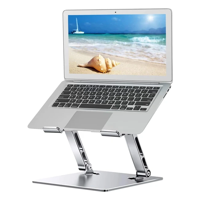 Usoun Laptop Stand Portable Adjustable Multiangle Holder  Ergonomic Design  He