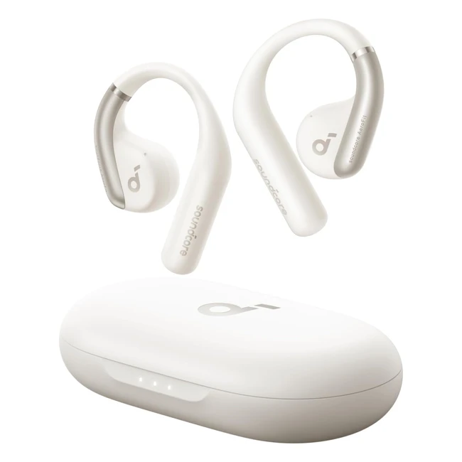 Soundcore by Anker Aerofit OpenEar Kopfhörer | Ultra bequemes Design | Sicherer Halt | Ausgewogener Klang | IPX7 Wasserschutz | 42h Batterie | Bluetooth 5.3 | Kabellose Ohrhörer für kleine Ohren